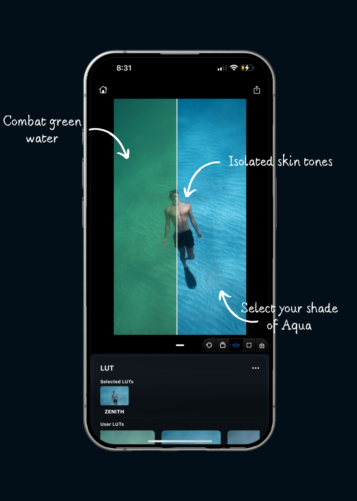 50 Underwater LUTS